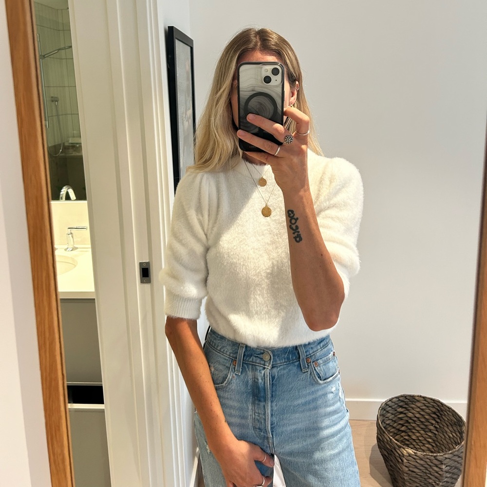 Vintage White Sweater